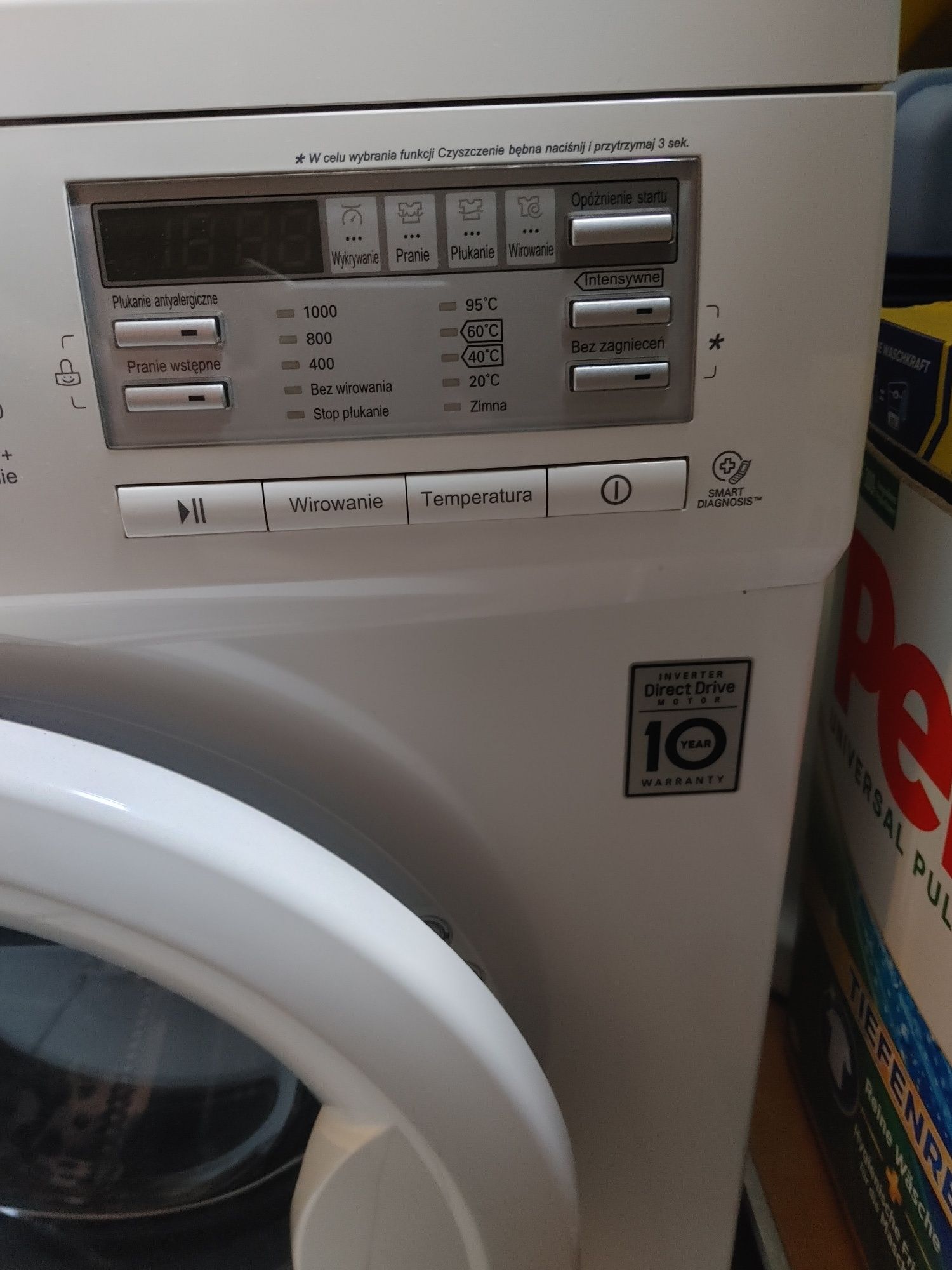 LG F10B8ND Pralka Automatyczna Sprawna SPRAWDŹ