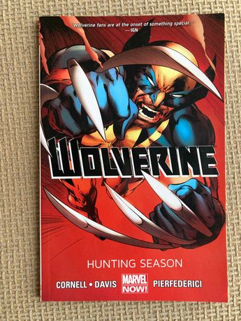 Wolverine Hunting season, komks Marvel, j. ang. Cornell Davis