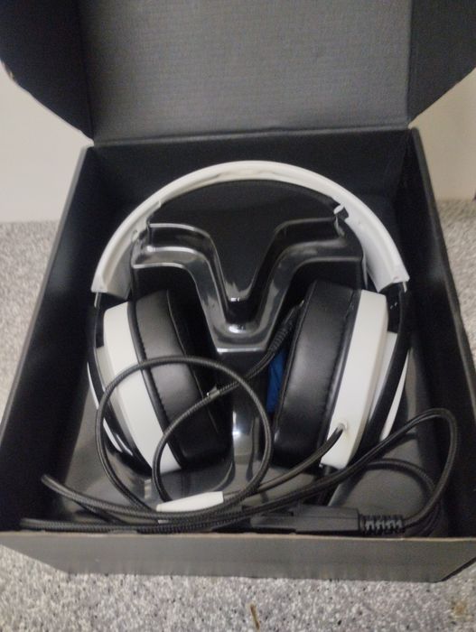 Auscultador branco semi novo