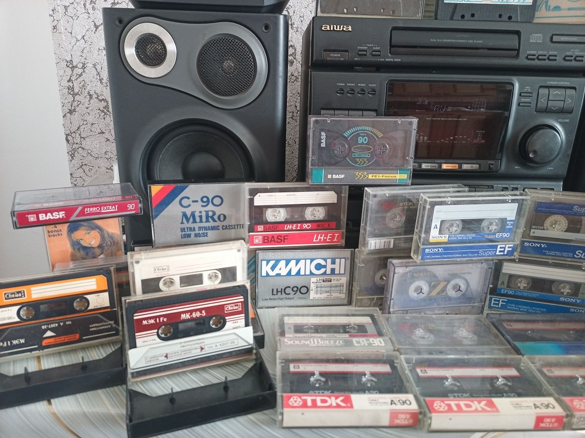 Аудіо касети 1980-90