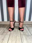 186/ ODRĘKI 44 Piękne szpilki high heels Trans Crossdress czarne 36-48