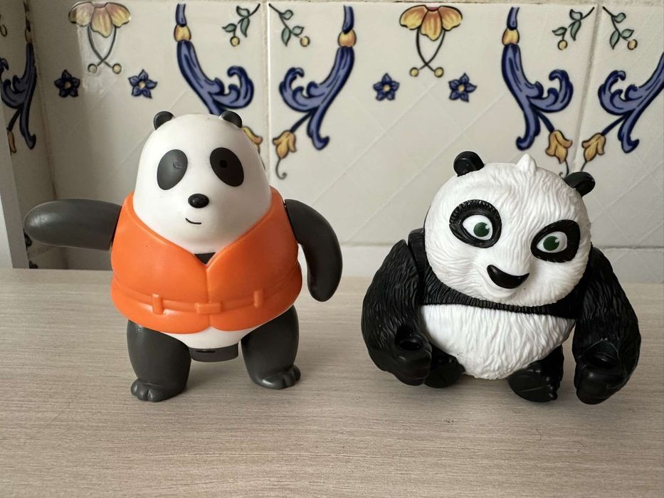 Panda Kung Fu peluches Tarzan mcdonalds filme disney 2000