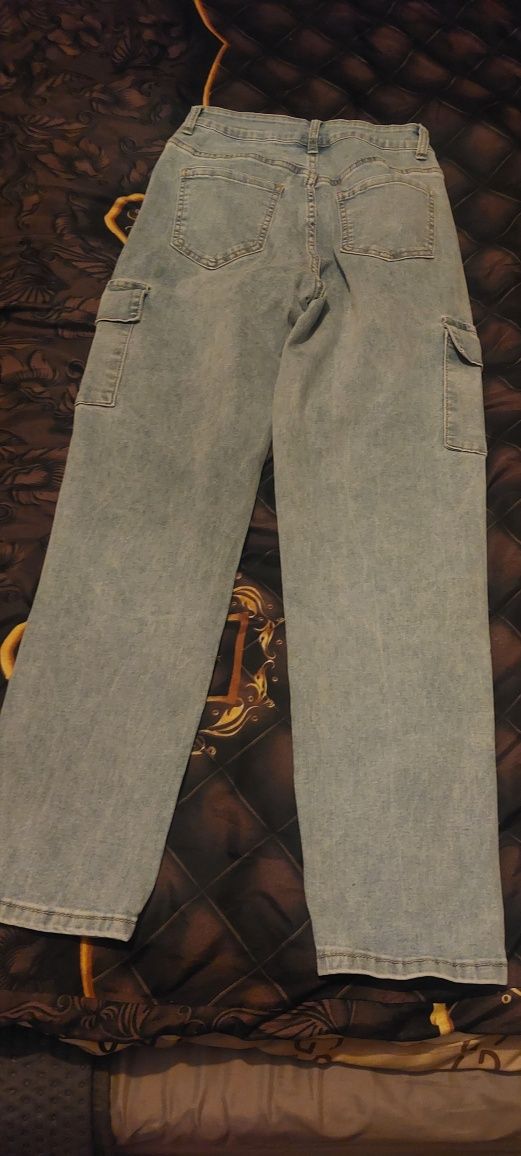 Spodnie bojówki jeans