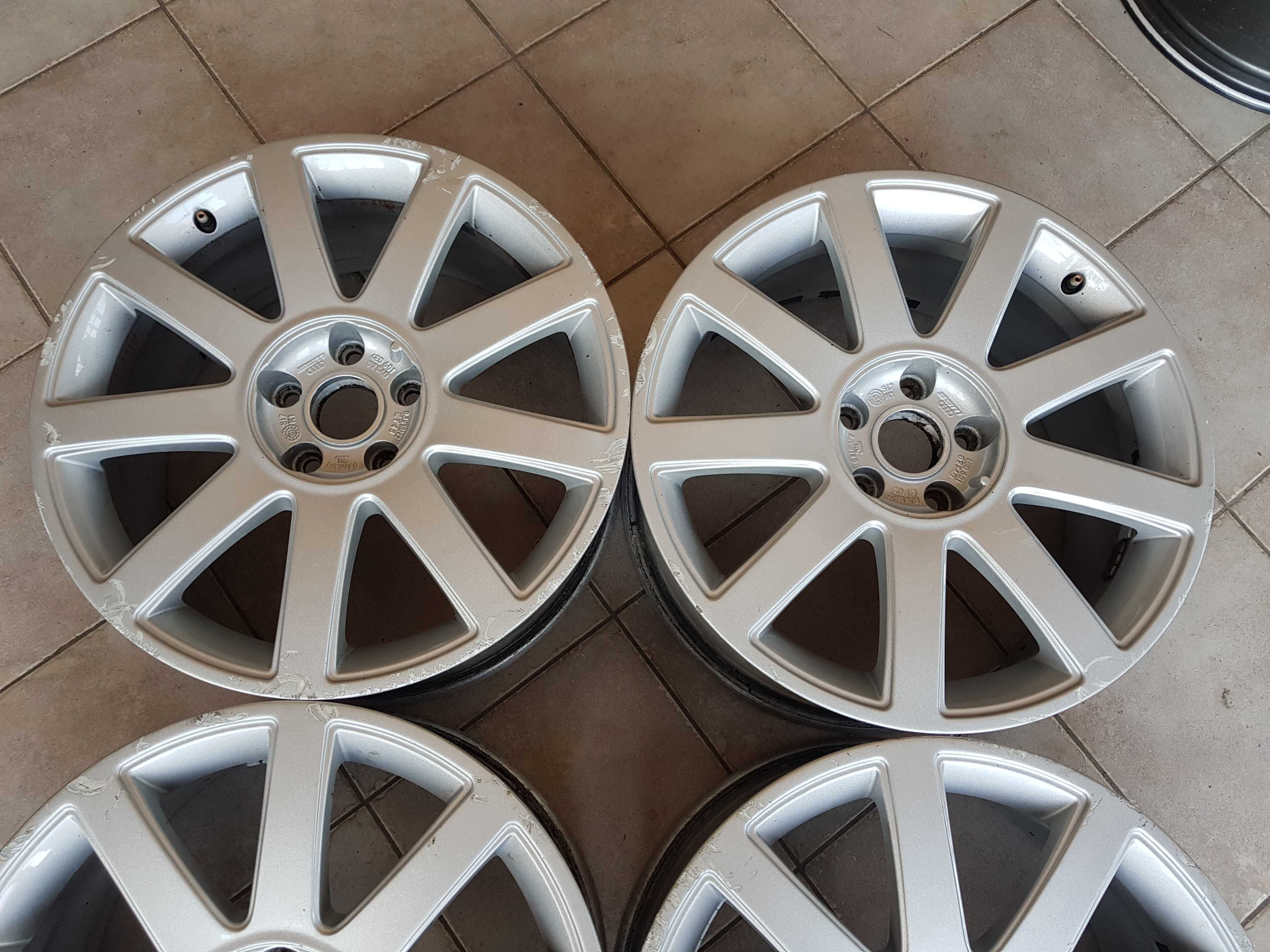 Felgi oryginał Audi A4 B6 b7 A6 c5 c6 8x18 et43 5x112 Multispoke Sline