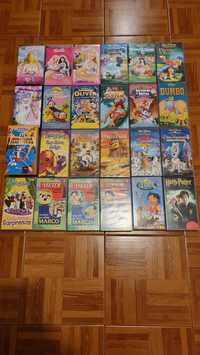 Cassetes de filmes VHS