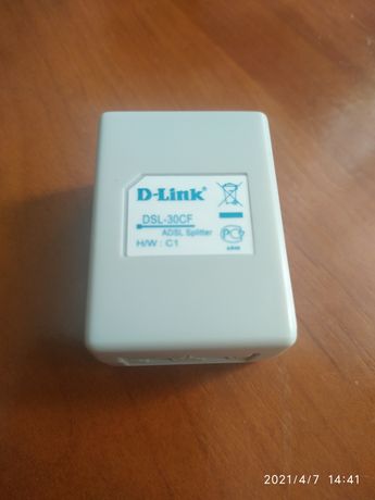 Сплитер ADSL Splitter D-LINK DSL-30CF
