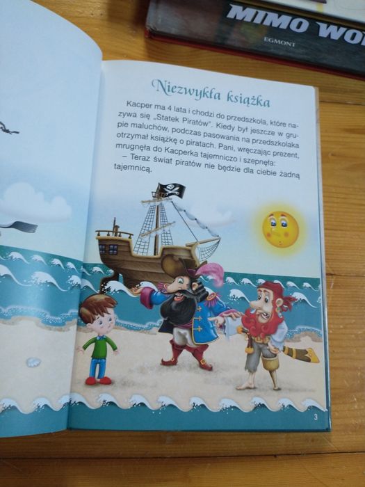 Toy story, Auta 2, Kacper i piraci - zestaw książek i CD z filmu