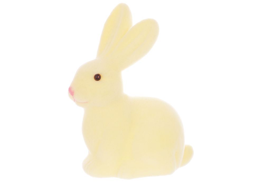 Великодній кролик флок,фігура декоративна кролика,заєць для композицій