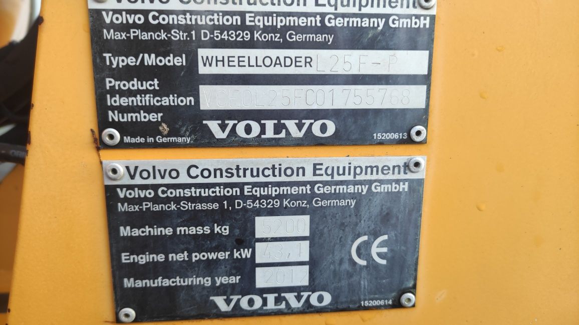 Ładowarka Volvo L25F