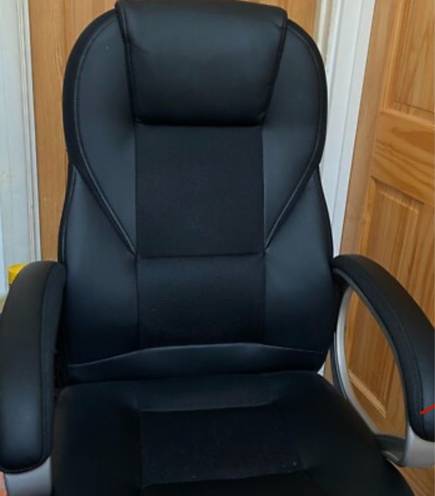 Fotel biurowy skórzany