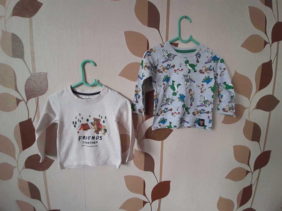 Bluzki z długim rękawem, rozmiar 92, marka Primark