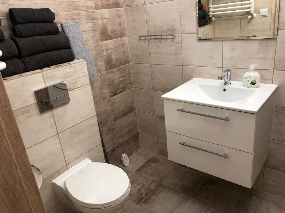 Apartamenty z własnym ogródkiem i tarasem, 200 m do plaży.