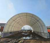 Hala łukowa hala namiotowa słoma byki baloty wiata 360 m2 (12x30) Nowa