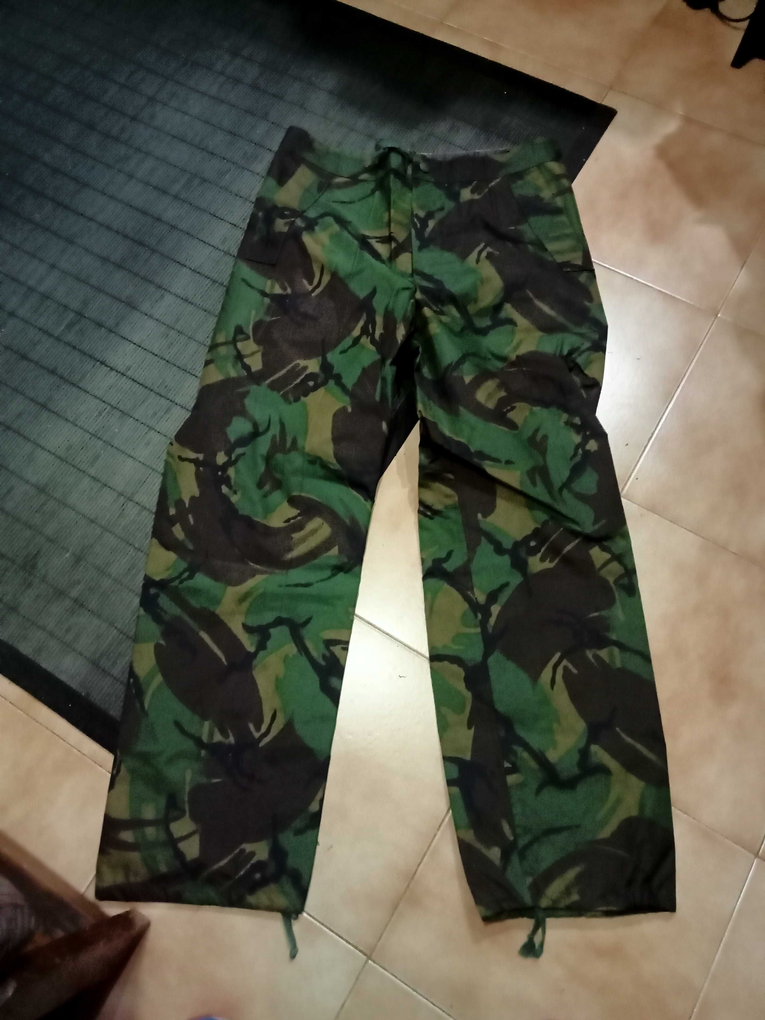 MILITAR-camisas milita da tropa inglesa+ calças camufladas impermeável