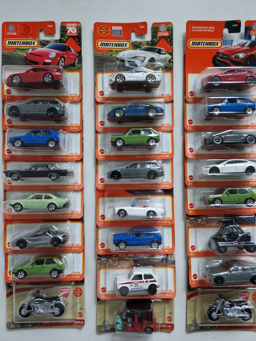 Zestaw 24 sztuk modeli Matchbox