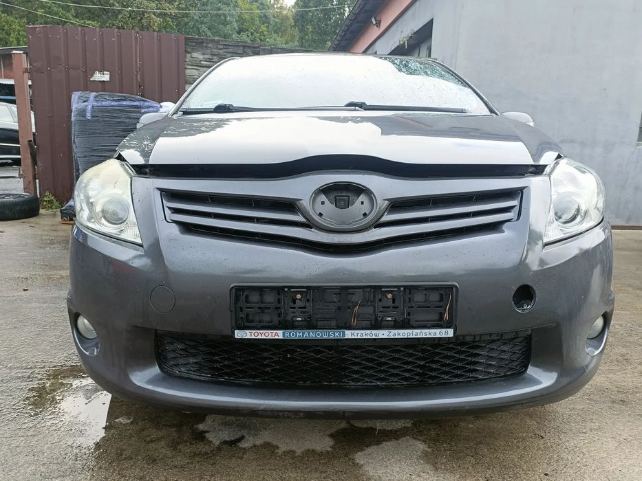 TOYOTA AURIS I 06-12 LIFT 2010 r. 1G3 5D kompletny zderzak przód przedni *