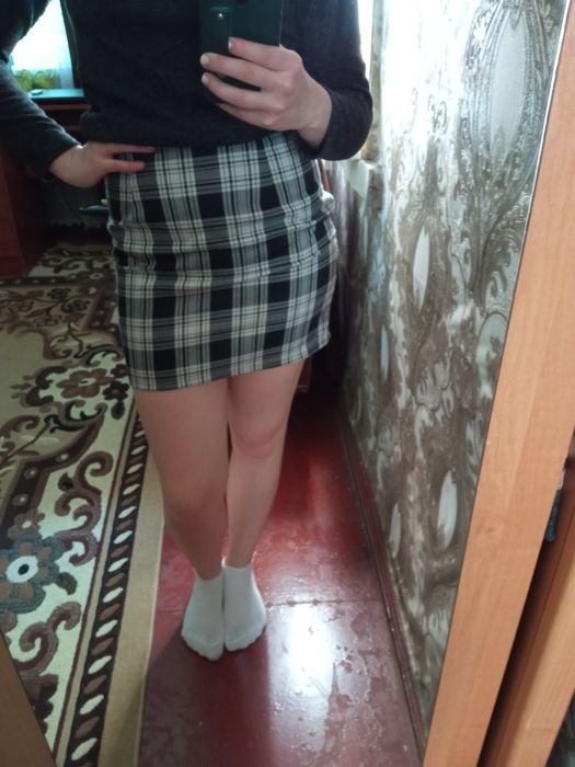 Класична клітинчаста спідниця в стилі тартан