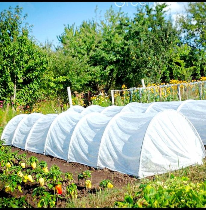 Парник Агроволокна 6м 8м 4м 3м 60г Теплиця Теплица Спанбонд Тепличка