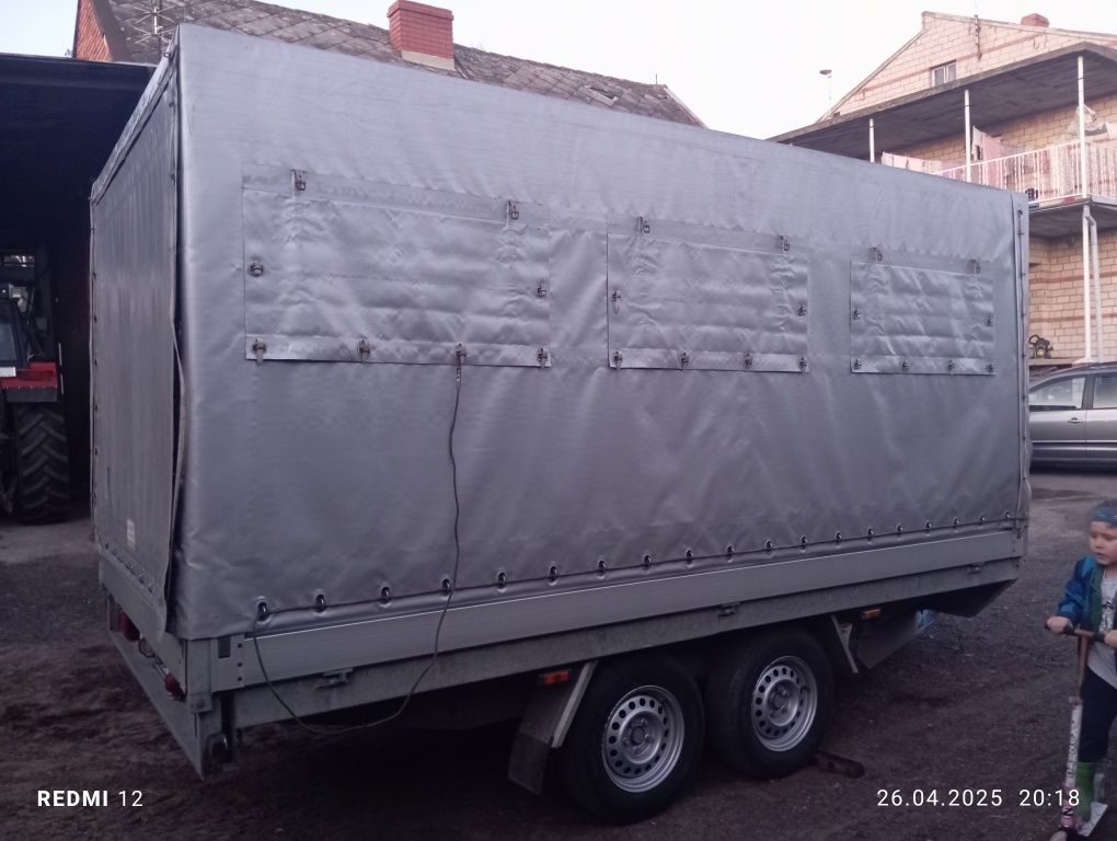 Altanka zabudowa stelaż z plandeką
