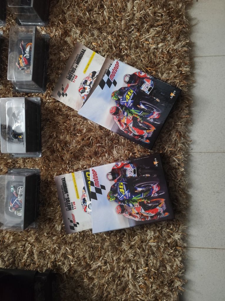 Moto GP coleção miniaturas