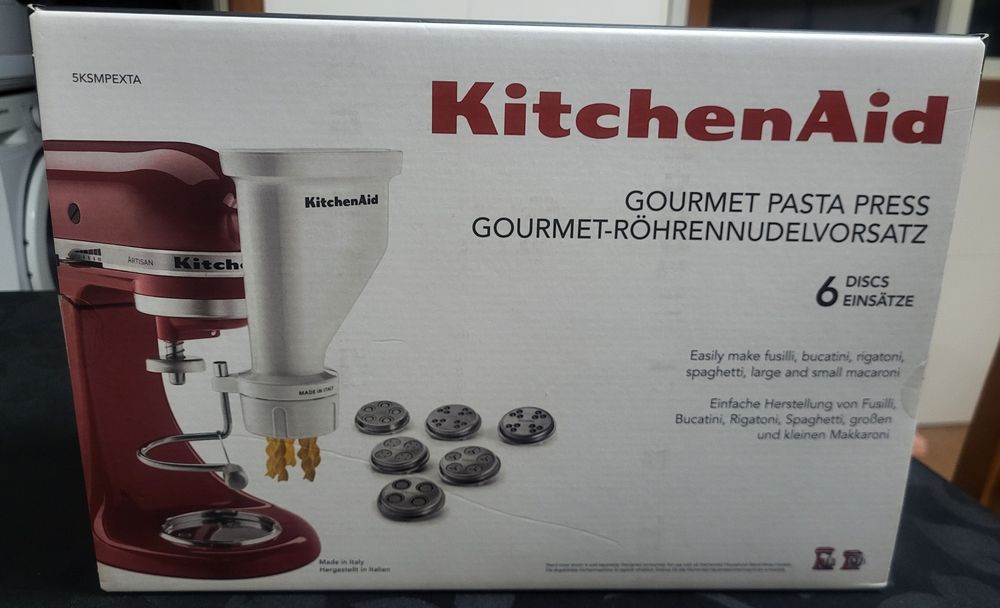 Acessório kitchenaid para massa