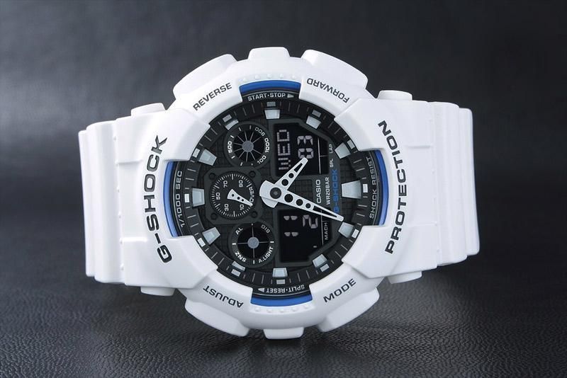 Мужские часы Casio GA-100B-7A ! Оригинал! Фирменная гарантия 2 года!