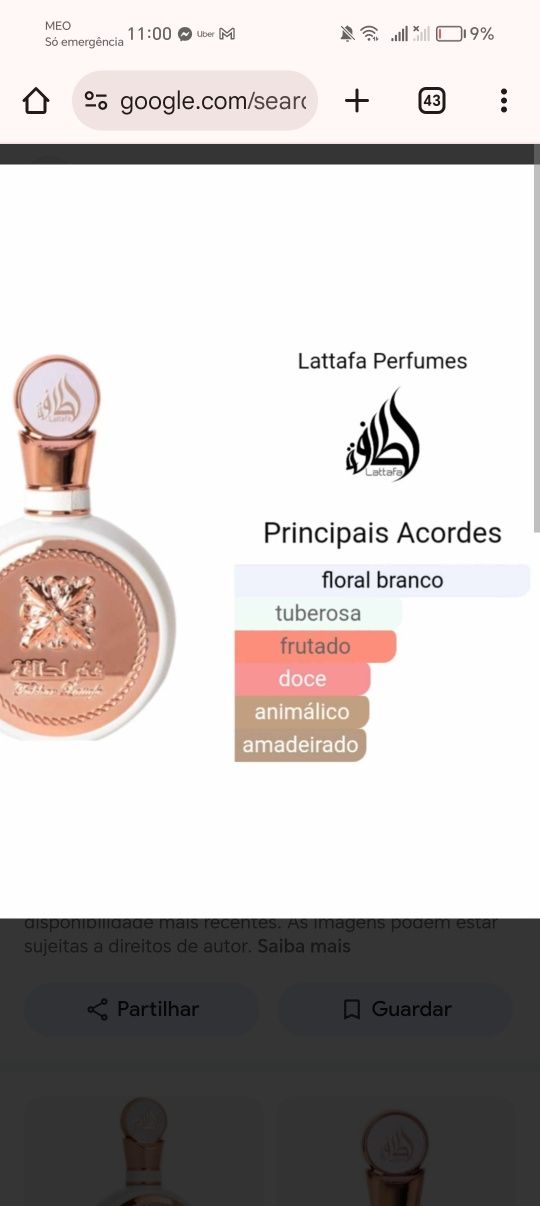 Perfumes Árabes 100% ORIGINAIS (Lattafa e outros)