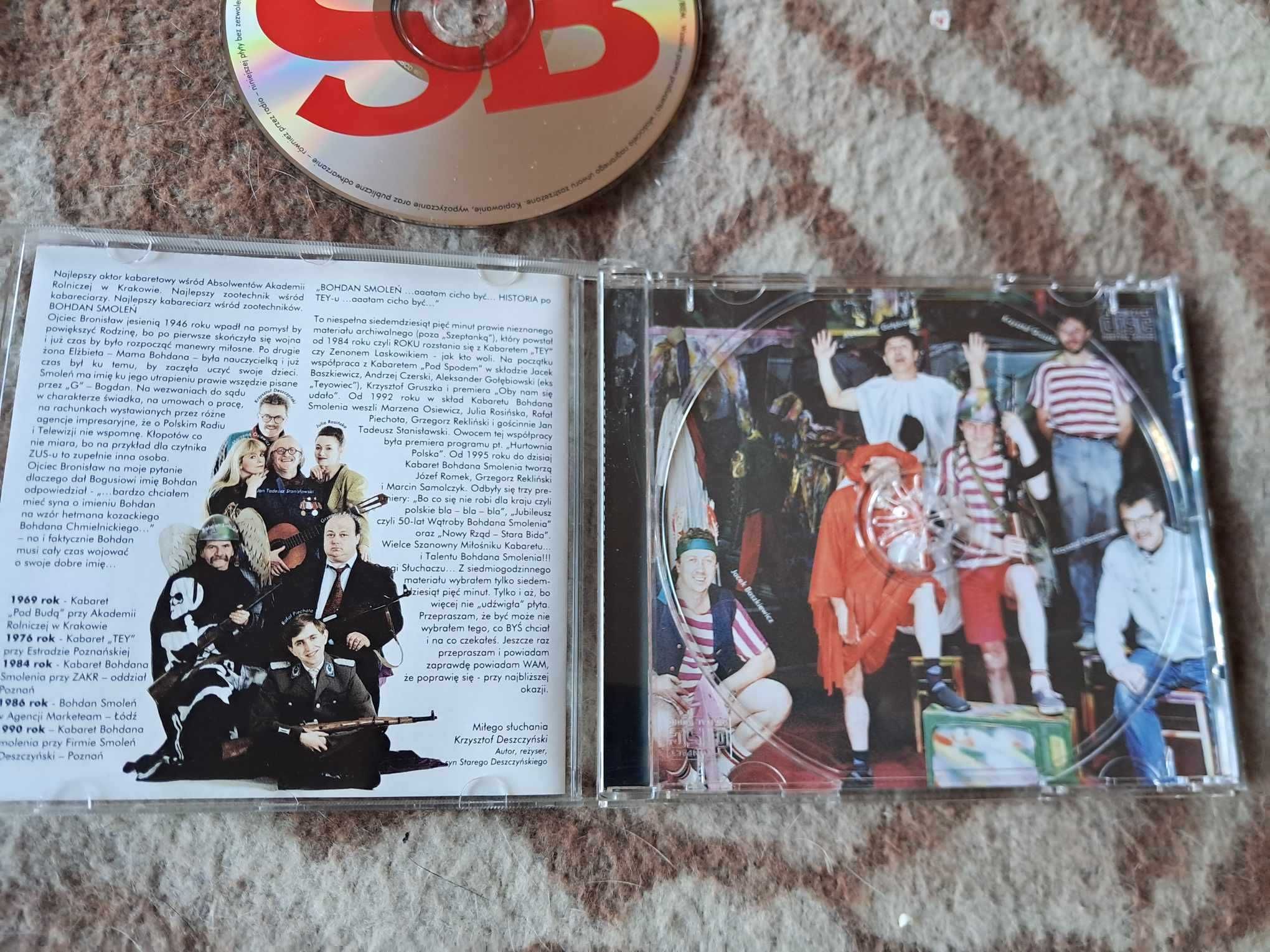 Bohdan Smoleń aaatam cicho być...HISTORIA po TEY-u płyta CD