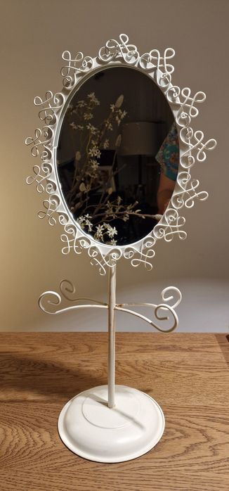 Espelho Porta Joias Branco