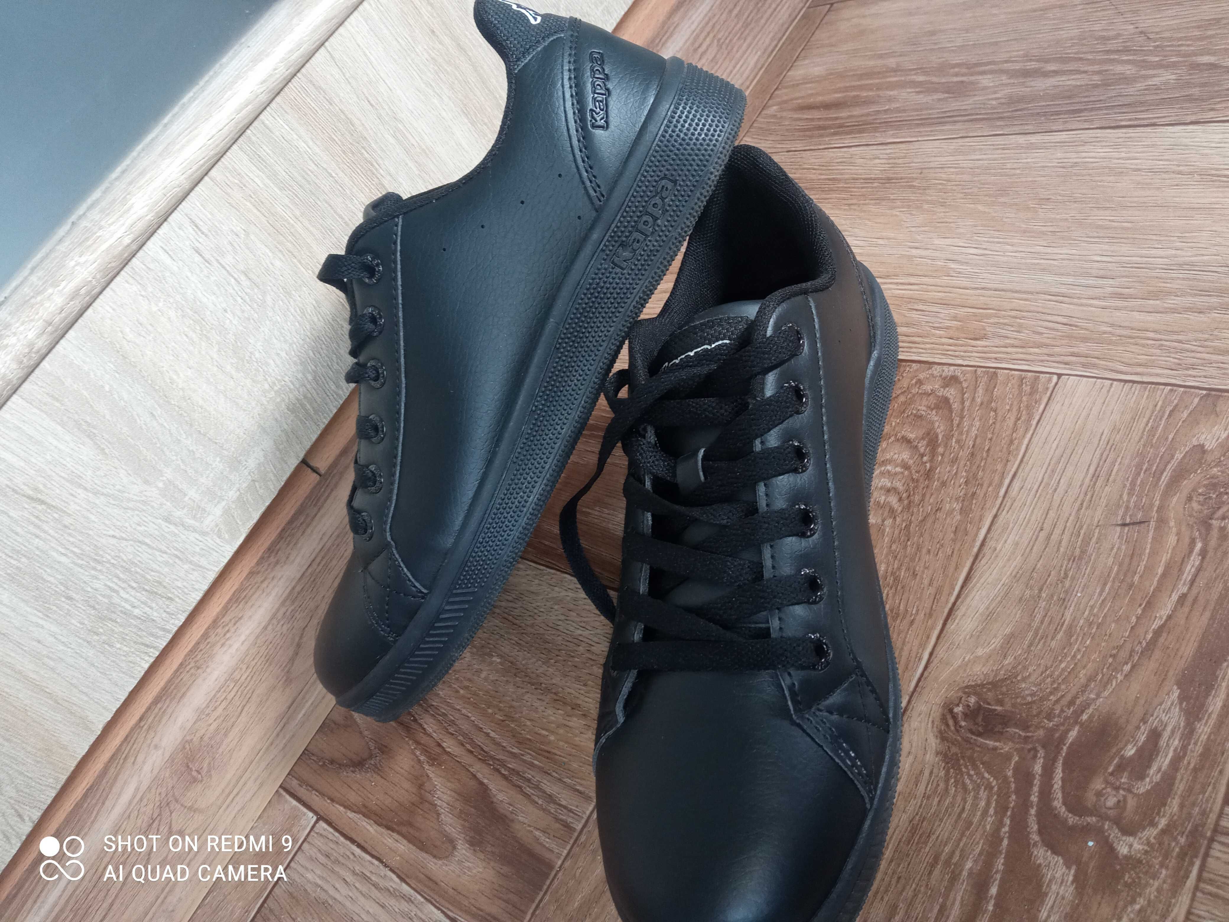 Nowe buty damskie Kappa czarne 39