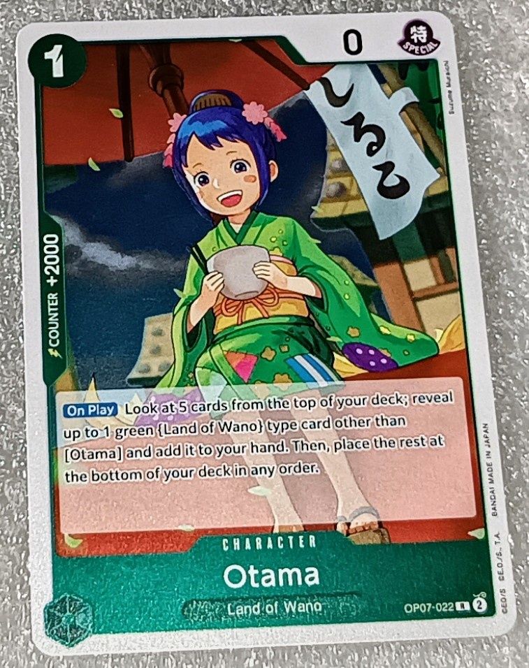 Otama One Piece carta Game Card