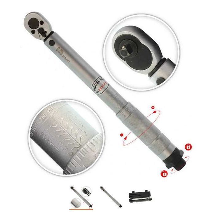 BIKE HAND YC-617-2S Klucz Dynamometryczny 4-24 Nm