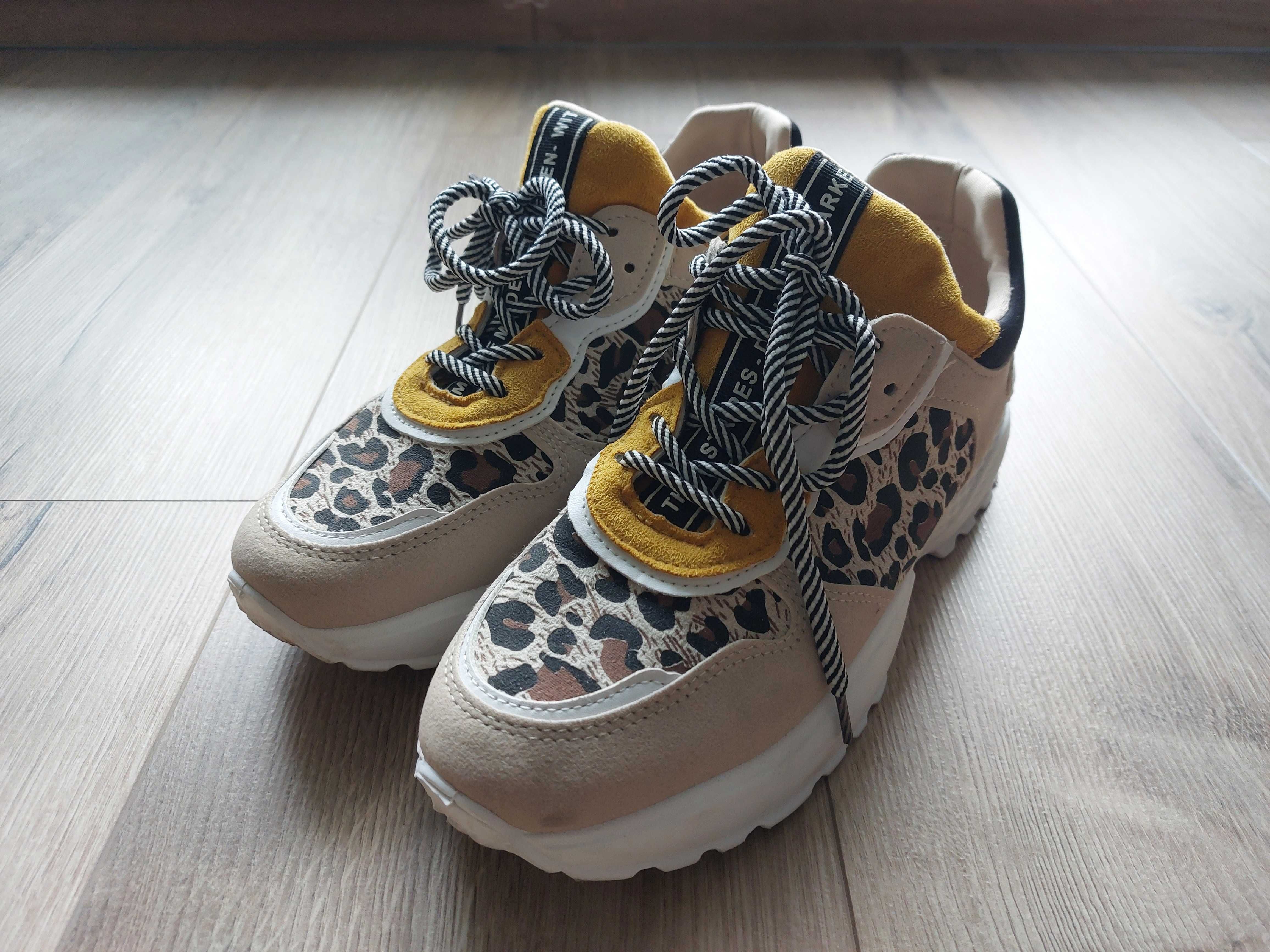Sportowe buty damskie — Panterka chillout r. 41   NOWE i funky