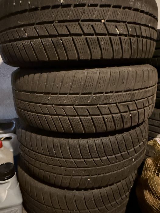 Sprzedam opony Barum 205/55r16 z felgami 5x112