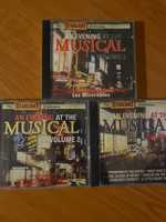 Utwory musicalowe-zestaw  3 płyt CD