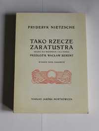 "Tako rzecze Zaratustra" Friedrich Nietzsche