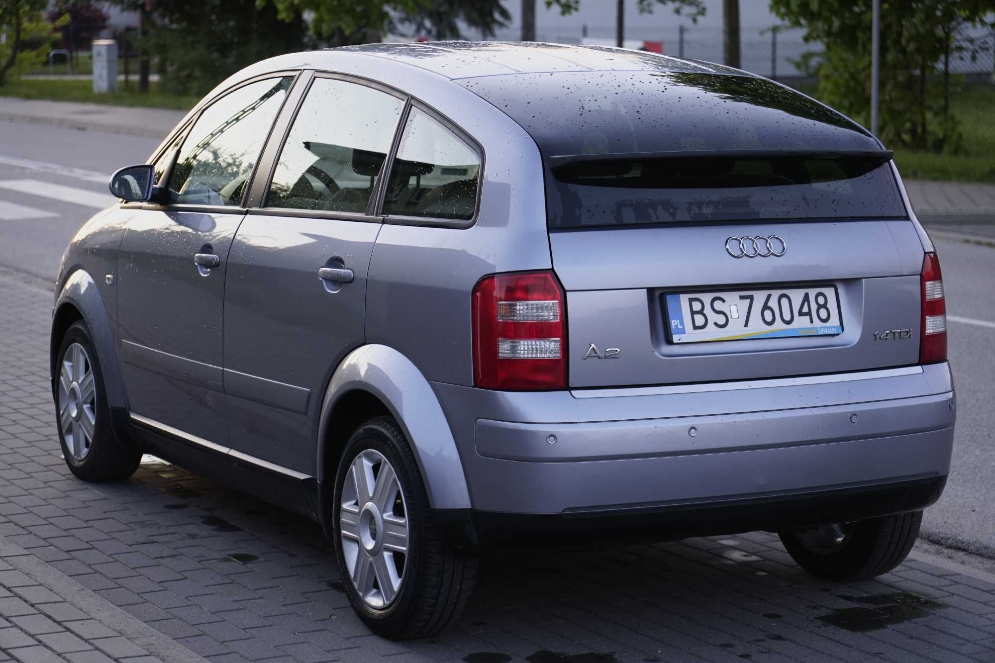 Samochód osobowy AUDI A2 Ideał cała aluminium rok 2005 przebieg 213tys