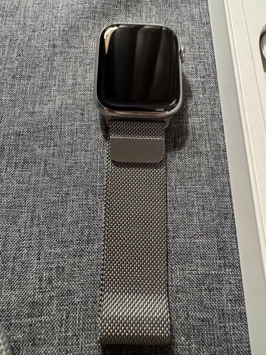 Apple Watch series 8 45mm Silver stalowy nowy