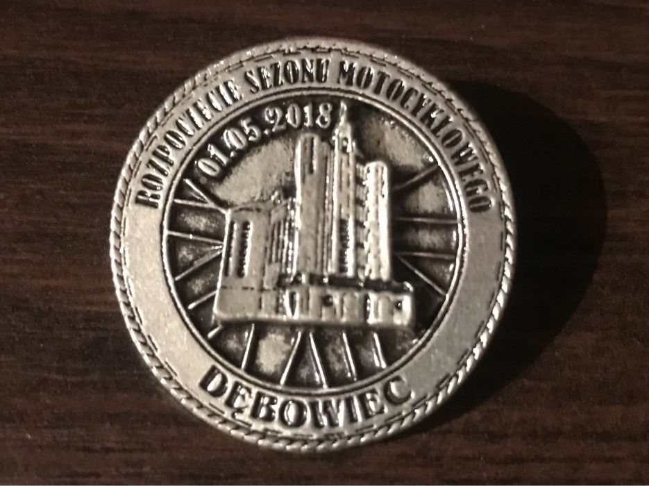 Blachy zlotowe, znaczki motocyklowe, odznaki