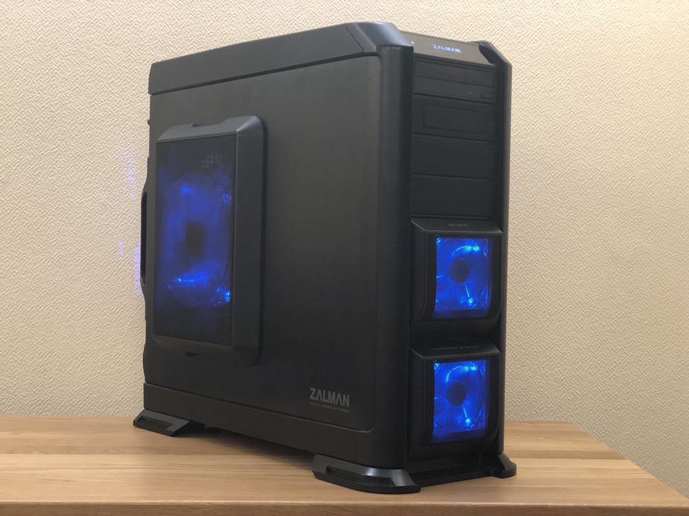 Ситемный блок. Системник. Компьютер. Пк в сборе. Zalman gs 1200