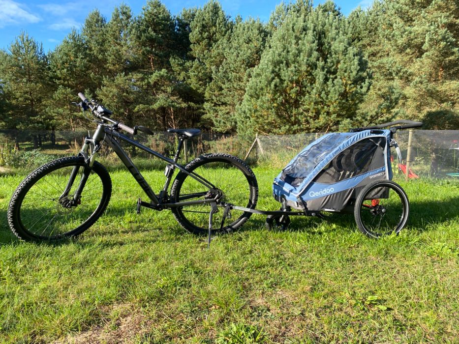 Przyczepka rowerowa Queridoo Sportex 2 dwuosobowa (riksza)