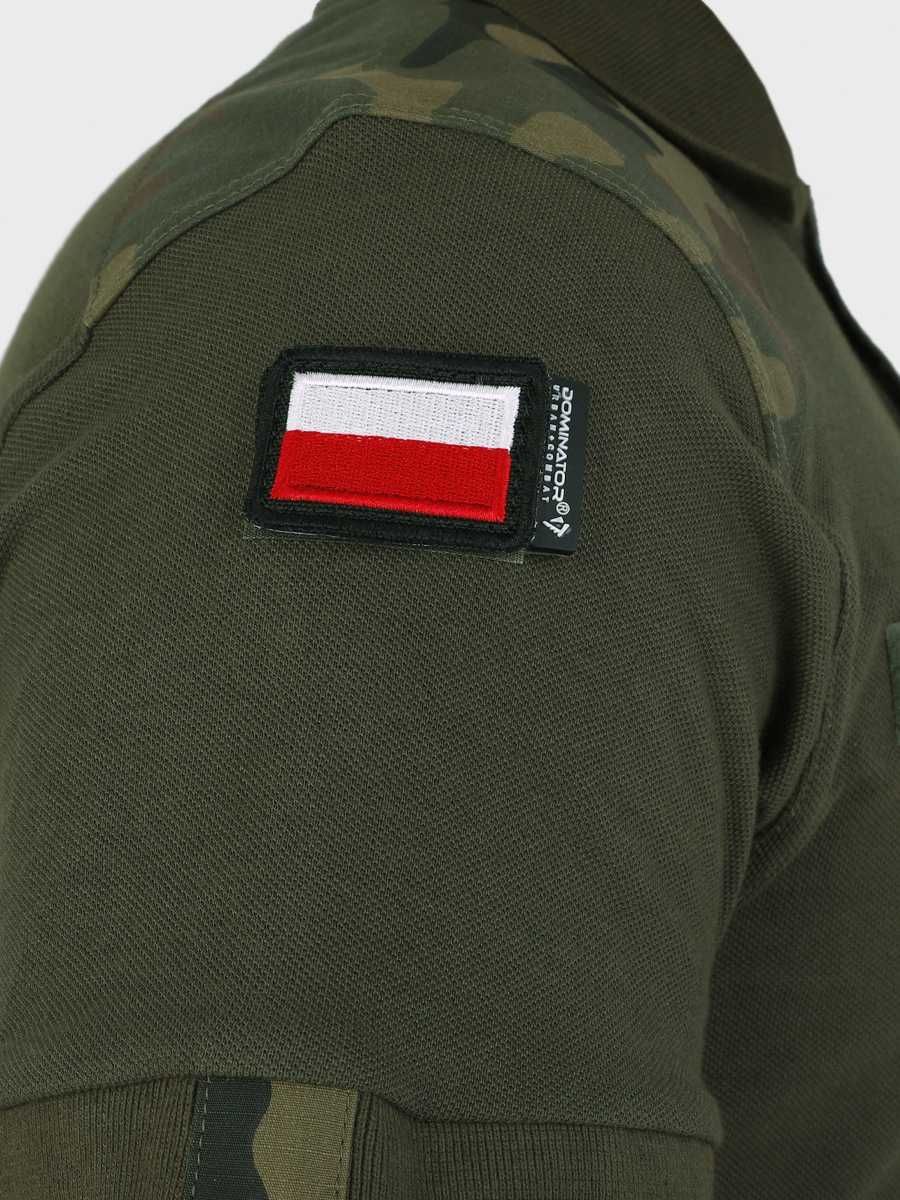 R - S, Koszulka Polo DOMINATOR WZ.93  Męska/Damska WOJSKOWA
