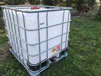Beczka 1000l Mauzer (Pojemnik na wodę)