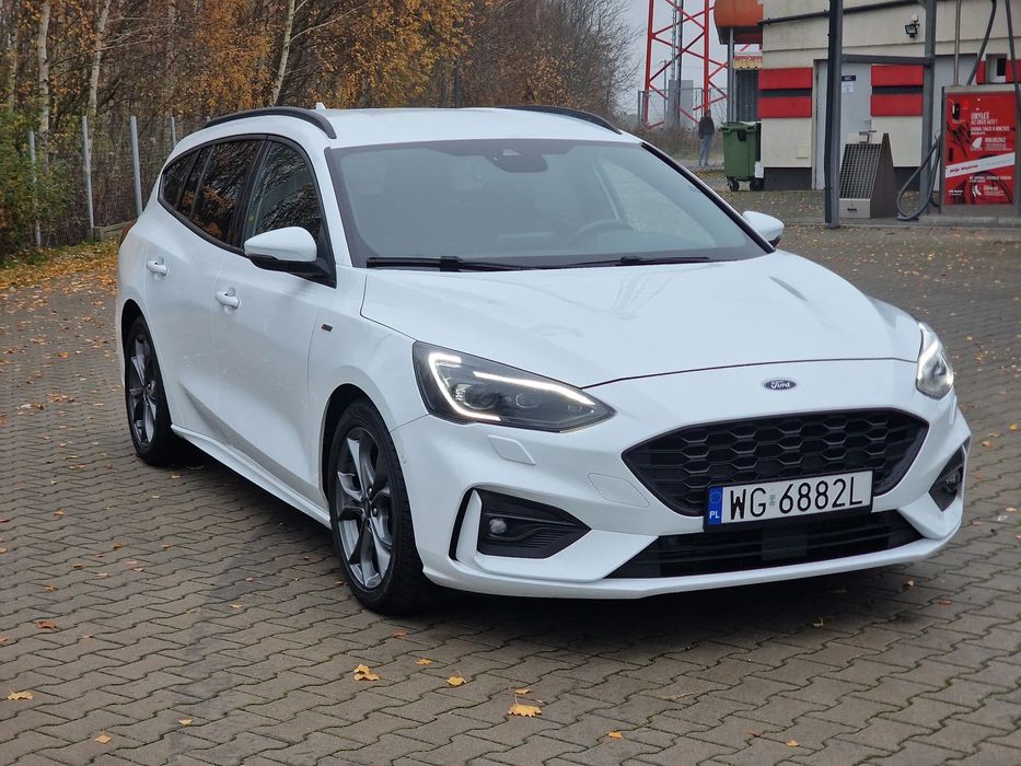 Ford Focus ST line, Stan idealny, 100% serwis, Nowe opony