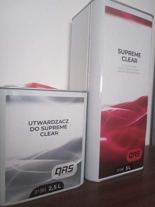 Lakier bezbarwny Qrs Supreme