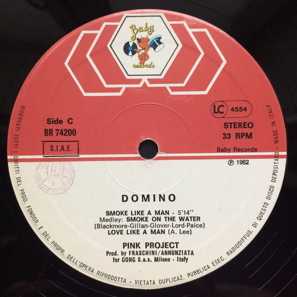 Pink Project - Domino (italo-disco) 2 пластинки