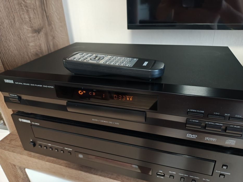 Odtwarzacz DVD,CD Yamaha DVD-S700 Made in Japan wysoki model top