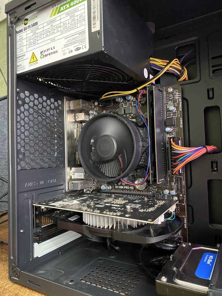 Новий системний блок i3-6100|gtx 1050|16gb ddr4