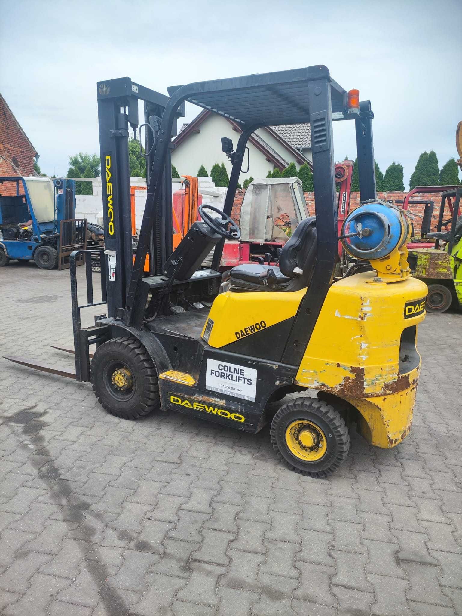 Wózek Widłowy Deawoo G20 LPG Przesuw Transport Linde Toyota TCM Yale