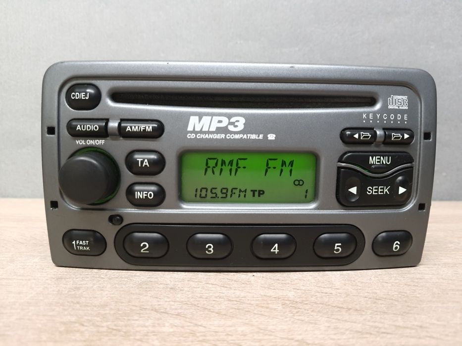 Radio samochodowe Ford 6000 CD MP3 + kod / Mondeo Focus Fiesta transit
